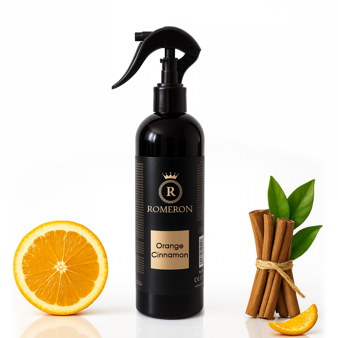 🎅 ŚWIĄTECZNY Spray do pomieszczeń – POMARAŃCZA &amp; CYNAMON 🎅