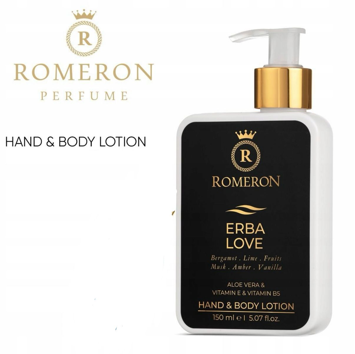 ROMERON Balsam do rąk i ciała 508 ERBA LOVE