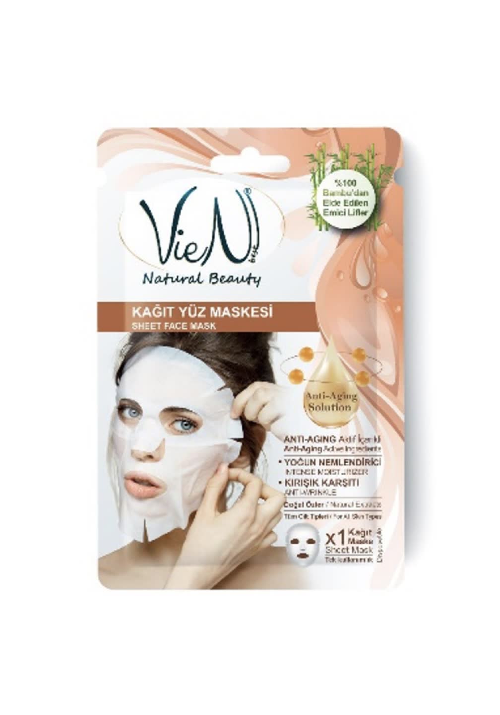 MASKA W PŁACIE - PRZECIWSTARZENIOWA